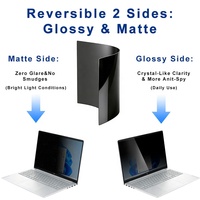Filtre de confidentialité anti-reflet facile à installer, 2 voies, protection d'écran de 14 pouces pour ordinateur portable HP de 14 pouces