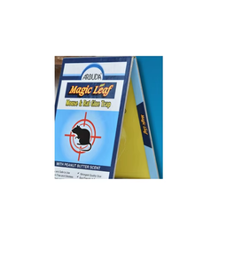 Piège à colle pour souris et rats Arbuda Magic Leaf, parfum beurre de cacahuète, écologique, en forme de rectangle, pour le contrôle des rongeurs - Product Image 1