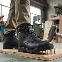 Chaussures de sécurité anti-écrasement Vaultex, nouvelle arrivée, chaussures de travail, bottes de sécurité industrielles, chaussures de sécurité avec embout en acier pour l'exploitation minière