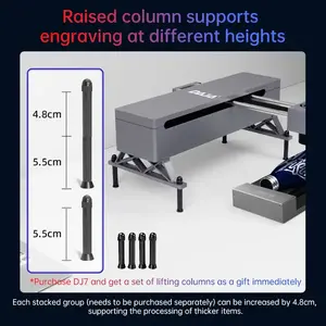 Daja Dj7 5Wsmall Laser Graveermachine Roestvrijstalen Lasersnijder Carvings Mini Markering Machine Kan Hout Papier Leer Snijden