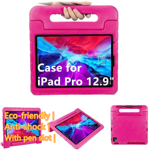 เคสกันกระแทก HGD รุ่นรักษ์โลก สำหรับ <span class=keywords><strong>iPad</strong></span> <span class=keywords><strong>Pro</strong></span> 12.9 นิ้ว เคสแท็บเล็ตอเนกประสงค์ EVA พร้อมช่องใส่ปากกา รุ่นปี 2022/<span class=keywords><strong>2021</strong></span>/2020/2018 - Product Image 1