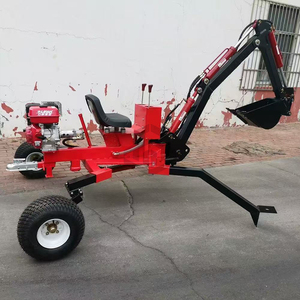Mini-excavatrice araignée de haute qualité à rotation 360 degrés, tractable par VTT, avec fonctions de pelle rétrocaveuse, excavatrice et chargeuse, à vendre, livraison à domicile, Chine - Product Image 4