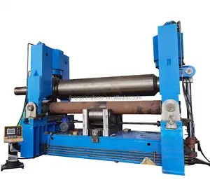 PRIMA W12 25x3000 Steel Rollers Hydraulic Sheet Metal 4 Rolls Plate Bending Rolling Machine