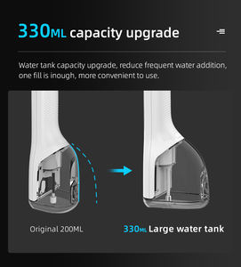 4 mod 330ML şarj edilebilir taşınabilir diş duşu akülü diş <span class=keywords><strong>Irrigator</strong></span> <span class=keywords><strong>Oral</strong></span> su jeti diş temizleyici - Product Image 5