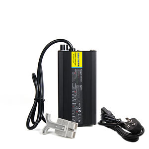 Ventes directes des fabricants 14.6V 10A 29.2V 43.8V 58.4V 3A 73V Chargeur de batterie LiFePo4 boîtier en aluminium Fauteuil roulant pour vélo électrique - Product Image 5