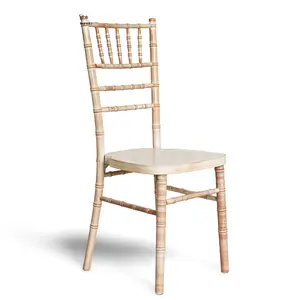Limewash Chiavari Chair Versatile for Hotels Dining Halls Outdoor Living Room Farmhouse Park Mall Home Office Use