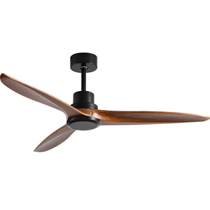 <b>Ceiling</b> <b>Fan</b> 52 Inch Solid Wood Acrylic Blade <b>Remote</b> <b>Control</b> Reversible Airflow For Living Room And Dining Room - Product Image 2