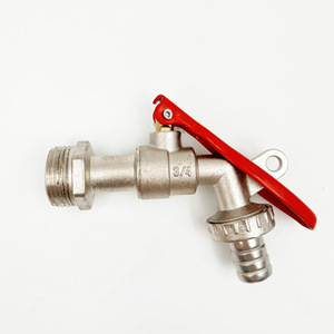 Robinet de verrouillage tout cuivre, antivol extérieur, adapté aux machines à laver et aux vadrouilles extérieures - Product Image 1