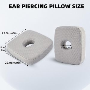 Almohada de Espuma Viscoelástica para Dormir de Lado, en Forma de Donut, para Aliviar el Dolor de Oreja y Prevenir la Inflamación por Pendientes - Product Image 2
