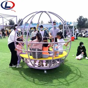 Diskon besar produk taman hiburan lainnya untuk dewasa dan anak-anak Set hiburan tanpa bertenaga Globe berputar untuk dijual