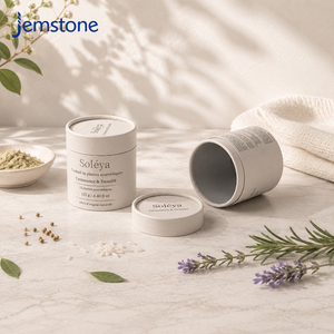 Custom High Quality Eco Friendly Cosmetic Cylinder Tube Packaging Box Vanishing Essential Oil <b>Bottle</b> Kraft Cardboard Paper Tube - Product Image 1