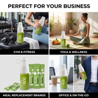 Bouteille shaker à protéines Tritan avec couvercle en forme de pétale et poignée. Sans BPA. Étanche aux fuites. Paroi extra épaisse. Pour la course à pied en salle de sport et en extérieur.