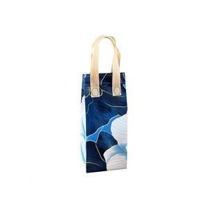 Custom Logo Small Take Away Cooler Bag Lunch Food Delivery Portable Disposable Cooling Color Non-Woven Heat Insulated Bag - Product Image 1