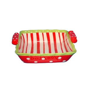 Cuenco de cerámica para dulces de <span class=keywords><strong>8</strong></span> pulgadas con peldaños - Product Image 1