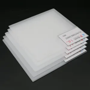 Alands High Impact Clear Styrene Sheets Thin Polystyrene Sheets Hips Plastic Sheet White 0.5mm