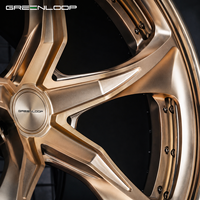 Jantes en alliage GREENLOOP personnalisées forgées 35 mm à profil profond et concave pour BMW Audi C8 M5 M6 URUS Nouvelles jantes en aluminium Mercedes 25 mm ET
