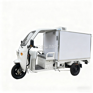 Camion frigorifique électrique à carrosserie fermée avec chambre froide mobile de -15 à -20°C - Product Image 3