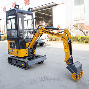 Excavadora de azada de enganche rápido HW10, 1 tonelada, 1,5 toneladas, mini Excavadora hidráulica, ensacadora Pelle, 1,8 toneladas con cabina - Product Image 6