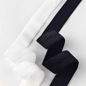 Cinta Elástica Plana Sin Pliegues OKAY <span class=keywords><strong>de</strong></span> 1.5cm, 100 Yardas, Ecológica, Lavable, <span class=keywords><strong>de</strong></span> Spandex/Nylon para Prendas y Calzado - Product Image 3