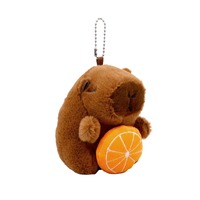 Nouveau Style personnaliser grande taille choix populaire Capybara porte-clés jouets en peluche enfants amical en peluche animaux pour enfants Halloween