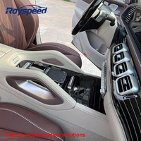 Kits de mise à niveau de l'intérieur de voiture de luxe en aluminium au prix d'usine pour Maybach GLS 600, siège arrière de voiture avec accoudoir