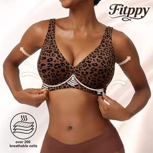 Soutiens-gorge sans fil Jelly pour femmes, sans armatures, décolleté plongeant, push-up, sans coutures, confortables, bralettes pour t-shirts, soutiens-gorge de tous les jours - Product Image 4