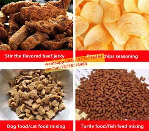 Trommel-Würzmaschine für Snacks, <span class=keywords><strong>Bananenchips</strong></span>, Hunde-, Schildkröten- und Fischfutter, Aromamischer für Sesam, Gewürze und Öl - Product Image 5