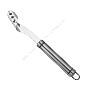 Herramienta de Cocina para Quitar Semillas de Pimienta Syh373, con Paño de Limpieza, Rápida, de Acero Inoxidable, con Cuchilla Dentada, Venta al Por Mayor - Product Image 3