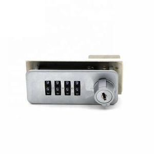 Puerta de madera seguro cajón inteligente de Venta caliente de plata de aleación de Zinc de 4 Digital cerradura de combinación - Product Image 1