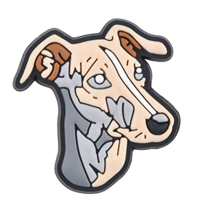 PVC dibujos animados estilo zapatos encanto parte posterior plana caja del <span class=keywords><strong>teléfono</strong></span> <span class=keywords><strong>basura</strong></span> encantos Animal zapato decoraciones perro encantos para zuecos sandalias - Product Image 3