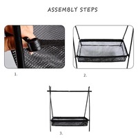 Sac de rangement en filet pour pique-nique, panier en filet pour Table de Camping