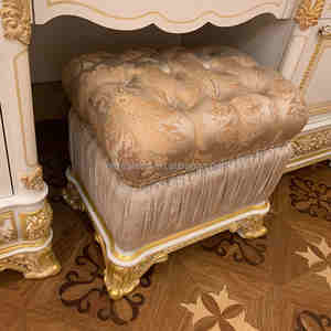 OE-FASHION French Country Antique White <strong>Victorian</strong> Dresser Economical Vintage Wooden Bedroom <strong>Dressing</strong> <strong>Table</strong> Industrial Style - Product Image 4