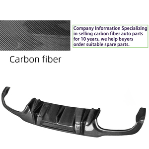 For C-Class W204 4DR/2DR V Style Real Carbon Fiber Rear Diffuser 2007-2014 - Product Image 5