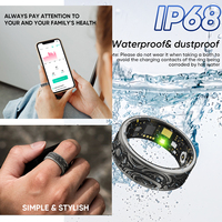 Fournisseur de bagues intelligentes personnalisées avec fréquence cardiaque oxygène sanguin suivi du sommeil activité Fitness Tracker Multi Sport Mode IP68 étanche