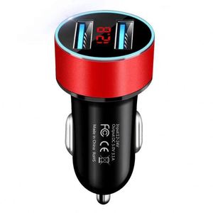 <b>Car</b> Charging Accessories Dual <b>Usb</b> <b>Car</b> Charger <b>Adapter</b> 2 <b>Usb</b> Port Led Display 3.1a Smart <b>Car</b> Charger for Iphone - Product Image 6