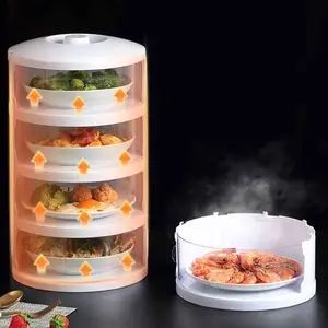 Tiktok Hot rõ ràng phổ biến Stackable bao gồm thực phẩm 3 4 5 lớp New Multilayer nhựa bao gồm thực phẩm cách nhiệt bao gồm