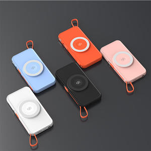 Facile da trasportare sottile banca di alimentazione magnetica Wireless sostituibile con cavo di tipo C 20W 22.5W wireless 15w ricarica rapida portatile <span class=keywords><strong>cha</strong></span> - Product Image 6