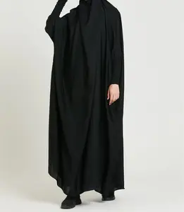 Uni Islamic Clothing One Piece Prayer Abaya Full Length Jilbab Thobe Hijab Dress Ladies Abaya Muslim Women Jilbab Abaya