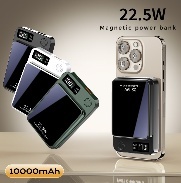 Power Bank Powetic 22.5W Tipo C con Display LED, Uscita Universale, Batteria Li-Polimero, Protezione da Sovraccarico - Product Image 3