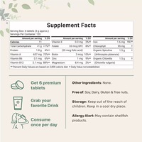 Comprimés de Spiruline OEM, Chlorella Spirulina Tableta Xi'an, Spiruline pour améliorer l'immunité, riche en chlorophylle, 720 comprimés