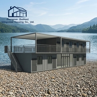 ZN Maison de conteneurs modulaire préfabriquée à assemblage rapide, Bâtiment de bureaux, Utilisation en bureau, Abri d'urgence moderne en kit