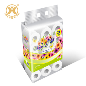 Tùy Chỉnh In PE Bao Bì Nhựa Phim Cho Giấy Vệ Sinh Cuộn Gói/Mô Bao Bì Giấy Bao Bì Cuộn Phim - Product Image 3