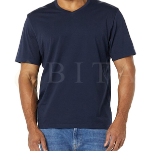 Camiseta de Hombre Profesional de Alta Calidad, Transpirable y Cómoda, Fabricación de Camisetas Lisas, Camisetas de Manga Corta Personalizadas para Hombre - Product Image 1