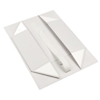 Boîte créative de papier pliable personnalisée de haute qualité, coffret plat pour téléphone de luxe, boîte-cadeau magnétique pour chaussures