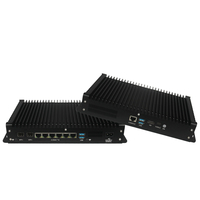 Carcasa de Ordenador Industrial para Montaje en Rack, 6x 2.5GbE, I3-1215U, DDR5 1G, 10G SFP+, Mini PC 1U, Servidor, Router, Firewalls, Inalámbrico
