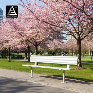Banco de Aluminio Fundido <span class=keywords><strong>para</strong></span> Jardín, Parque o Calle, Resistente al Agua, Muebles de Exterior, Banco de <span class=keywords><strong>Patio</strong></span> de Aleación de Aluminio Duradero - Product Image 2