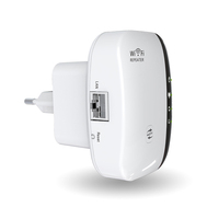 Extensor de Internet Inalámbrico de 300 Mbps, Mini Amplificador WiFi, Potenciador de Señal de Red, Repetidor WiFi de Largo Alcance