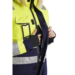 BLAKLADER - 447219873389XXL Parka de invierno para mujer Hi-vis Yellow/Navy Blue-EAN 7330509616062 ROPA DE TRABAJO DE LA HI-VIS - Product Image 4
