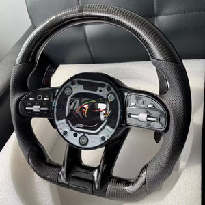 Volante in Fibra di Carbonio per Mercedes Benz AMG W204 W205 W211 W203 W212 W176 W213 Cla W210 W124 W177 W221 <span class=keywords><strong>Classe</strong></span> A C E S - Product Image 2