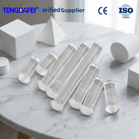 Colonne de guidage lumineux LED transparente de 3,9 mm, tube lumineux indicateur pour panneau de commande d'appareils électroménagers, taille personnalisée OEM ODM